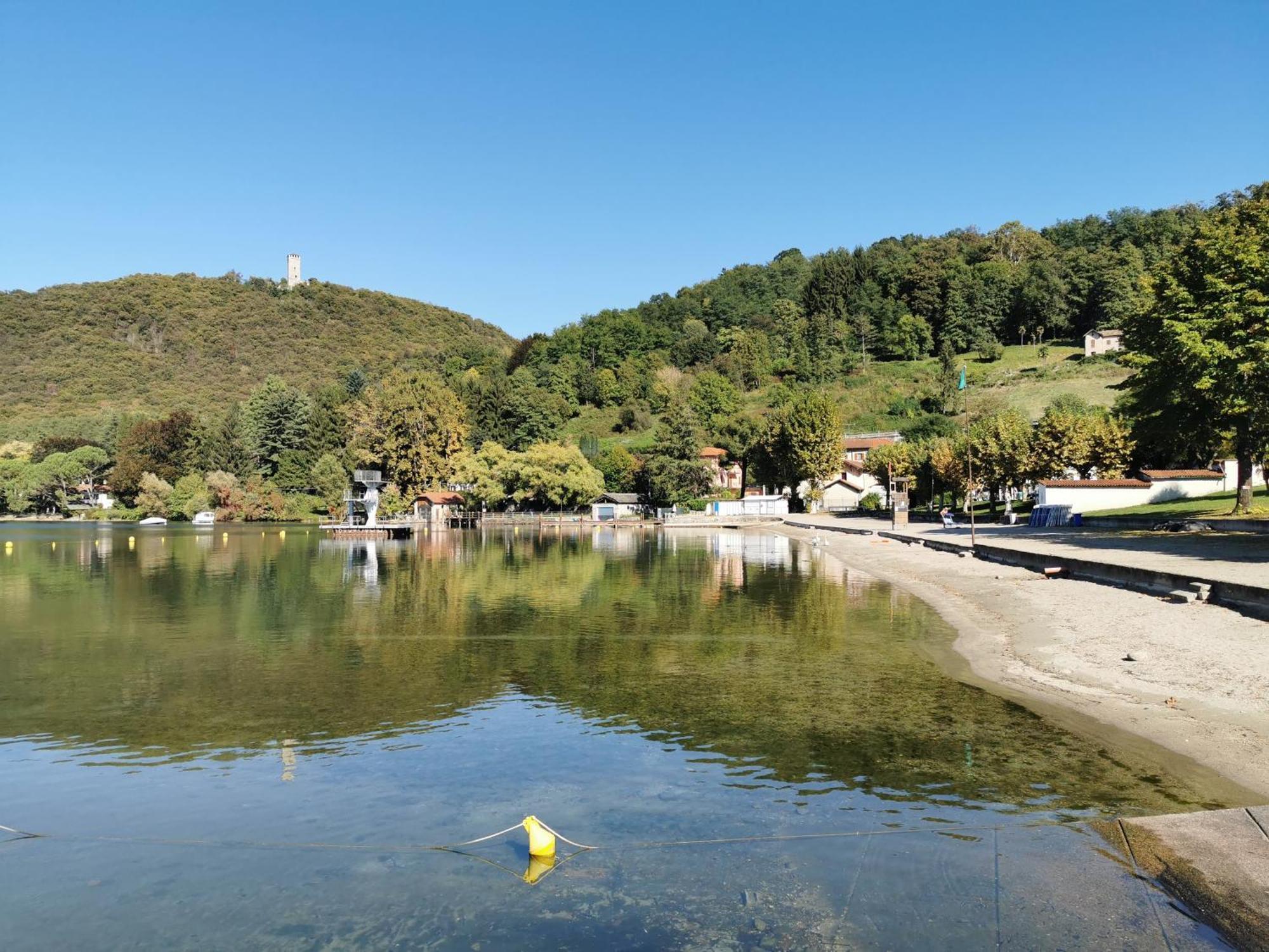 Villa La Baia D'Acquadolce Bolzano Novarese Exterior foto