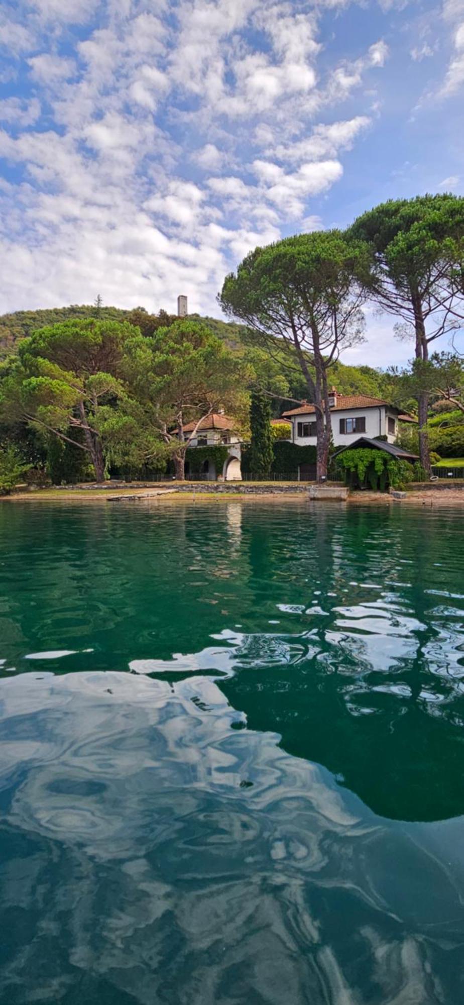 Villa La Baia D'Acquadolce Bolzano Novarese Exterior foto